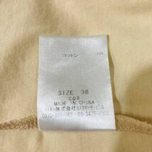 IK158 a.v.v MICHEL KLEIN アーヴェヴェ ミッシェルクラン 半袖 Vネック Tシャツ カットソー コットン M 送料無料_画像10