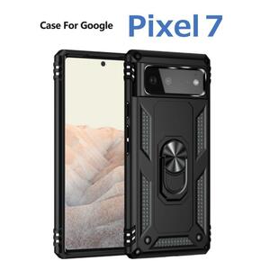 Google Pixel 7 ケース ブラック 耐衝撃