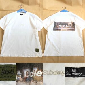 Subciety Tシャツ S 最後の晩餐 プリント サブサエティー