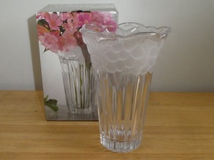 ●曽我ガラス 花瓶 フラワーベース F2621X FLOWER VASE 6 1/4 花入れ 花生け 高さ約16ｃｍ グレープ 葡萄●