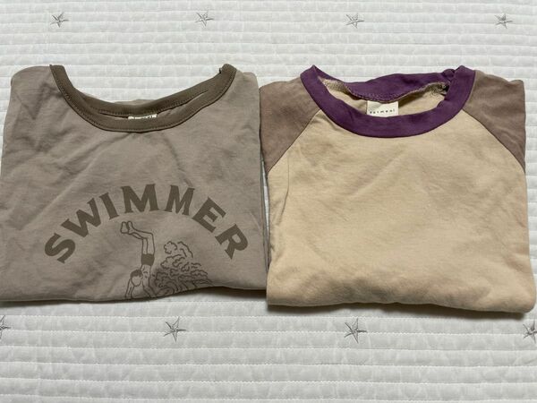 半袖Tシャツ 2点セット oatmeal thelala