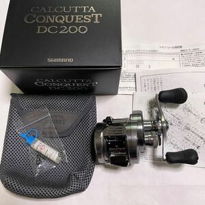 シマノ 19 カルカッタコンクエストDC 200 SHIMANO CALCUTTA CONQUEST 右ハンドル 右巻き hg 100