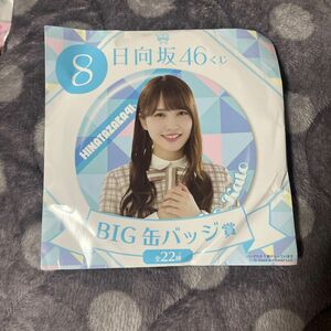 日向坂46くじ8番BIG缶バッチ