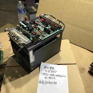 安川電機サーボユニット CPRーMR01Cj 古い物です。動作未確認です。