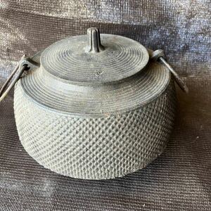 茶釜 風炉釜 煎茶道具 茶道具 茶器 鉄器 鉄瓶 工芸品 伝統工芸 中古現状 釜