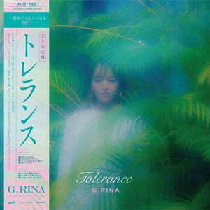 G.RINA / TOLERANCE (トレランス) LP Vinyl Record (アナログ盤・レコード)