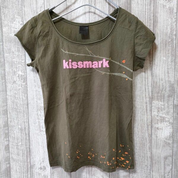 kissmark 半袖Tシャツ フレンチスリーブ