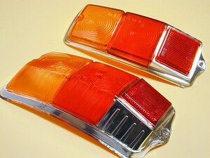  tail light lens left right set ( Circle ) Fiat 500FLR for 