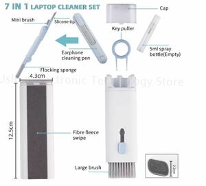  keyboard . computer for 7-in-1 cleaner kit, headphone cleaning pen,iPad, telephone, cleaning tool for 