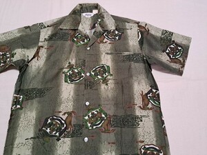 ■【雰囲気抜群◎】60’s～70’s VINTAGE HAWAII トロピカーナ Tropicana アロハシャツ ヴィンテージ ハワイアン シャツ【Mサイズ相当】■