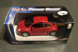  ultra rare * Volkswagen Beetle! scale 1/33 WAGEN NEW BEETLE MAISTO world. famous car collection Maisto in present!