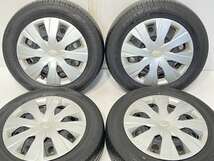 中古タイヤ サマータイヤ ホイールセット 4本セット 175/65R15 トヨタ純正 15x5.0 100-4穴 ダンロップ エナセーブ EC204_画像1