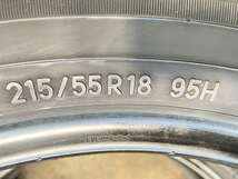 中古タイヤ サマータイヤ 2本セット 215/55R18 トーヨータイヤ プロクセス R56_画像4