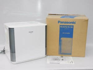 【大容量25畳～42畳/送料無料/b】Panasonic 大型加湿器 FE-KFE15 気化式 ダブルタンク 10年交換不要 箱/説明書付き 中古 使用は少なめ