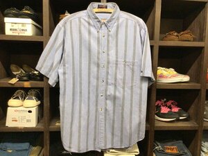 90'S REVENGE SHIRT MAKERS B.D STRIPE SHIRT SIZE M リベンジ シャツ メイカー ボタンダウン ストライプ シャツ ヴィンテージ