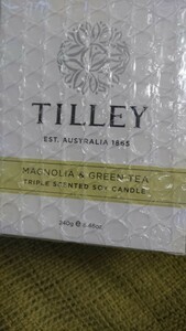 Tilley Magno задний & зеленый чай * Triple sentidosoi свеча ароматическая свеча 