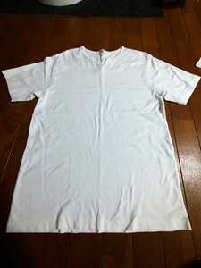 ・即決　中古 白半袖Tシャツ（L)