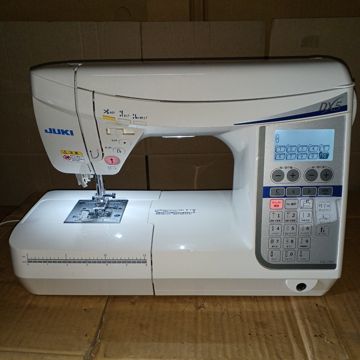 ☆JUKI☆ジューキ コンピューターミシン MODEL:HZL-DX5(ジャンク品
