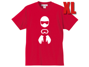 VMX シルエット T-shirt RED XL/赤tシャツレーサーレーシングブルタコモタードトリッカーセロー250wr250rdt125rwr250xklx125dトラッカー125