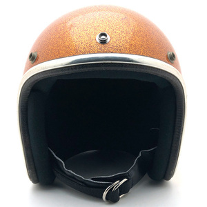 送料無料 ARTHUR FULMER AF40 GOLD METALFLAKE 56cm/アーサーフルマービンテージヘルメット金ゴールドハーレースポーツスターチョッパー70s