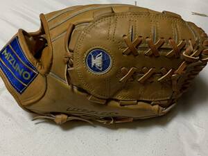 ミズノ 青カップ WorldWin ProfessionalModel 当時品　ワールドウィン MIZUNO 一般軟式用投手用グラブ　BGN3220　USED良品