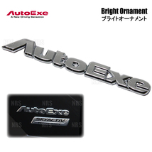 AutoExe オートエクゼ Bright Ornament ブライト オーナメント 155×20ｍｍ ロゴ (A12500_画像1
