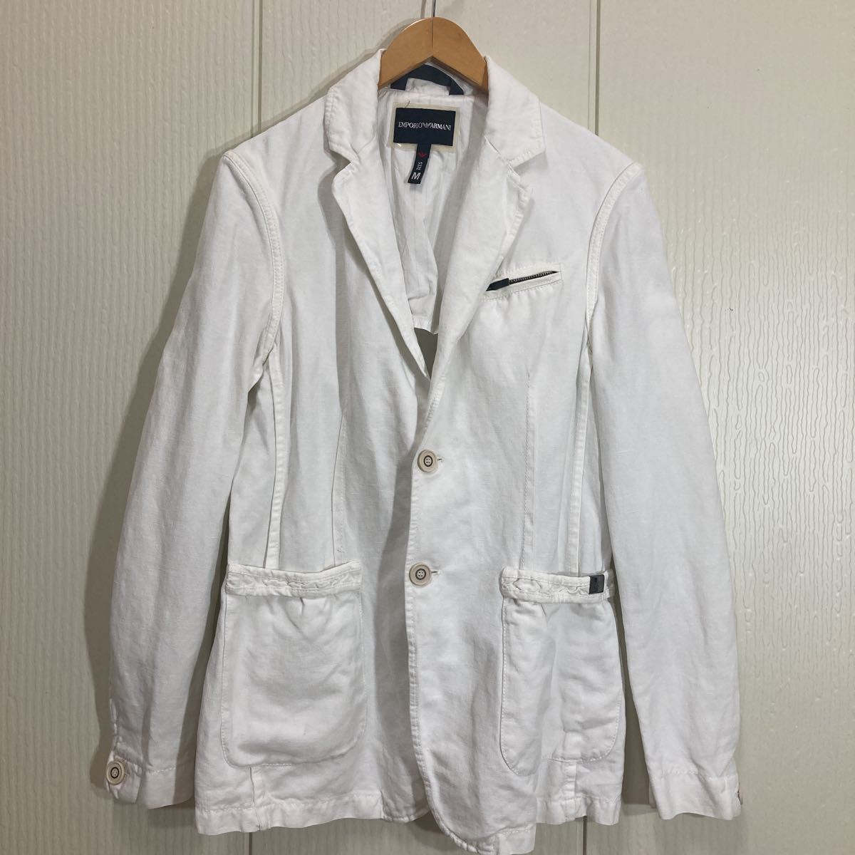 139 エンポリオ アルマーニ EMPORIO ARMANI リネン コットン 2B