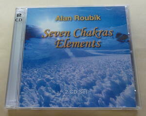 Alan Roubik / Seven Chakras Elements 2枚組CD ヒーリング セブンチャクラ HADOミュージック 効くクスリ シリーズ