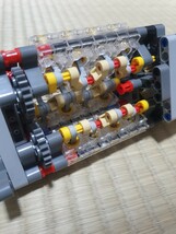 LEGOテクニック風 ブロック トランスミッション エンジン_画像4