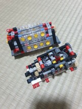LEGOテクニック風 ブロック トランスミッション エンジン_画像1