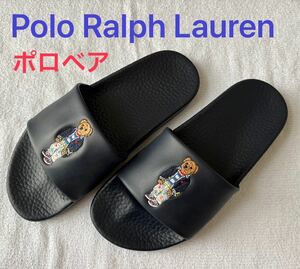 【送料無料】ポロ ラルフローレン POLO RALPH LAUREN 新品 サンダル ポロベア ビーチサンダル スライドサンダル スリッパ 25㎝前後 US 7