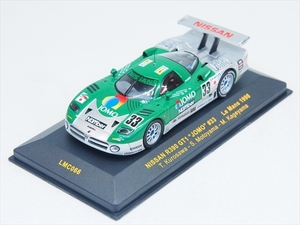 ★新品★絶版★1/43★IXO(イクソ) 日産 R390 GT1 (No.33/1998ル・マン24h:GT1) 総合10位 黒澤琢弥/本山哲/影山正美