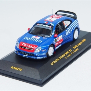 ★新品★絶版★1/43★IXO(イクソ) シトロエン クサラ WRC (No.1/2006ジャパン) 優勝車 セバスチャン・ローブ/ダニエル・エレナ