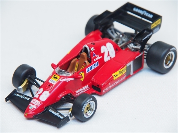 新品★絶版 フェラーリ 126C3 (No.28/1983 Ｆ1 ドイツGP) 優勝車 ルネ・アルヌー(レネ・アルノー)