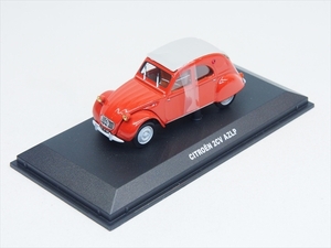 Новый ★ Out -print Citroen 2CV AZLP 1961 Поппи -красного холста.