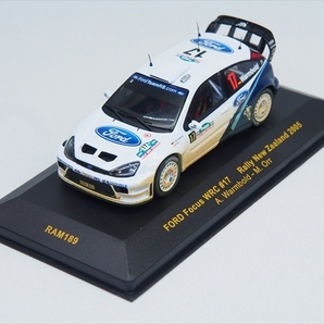 【送料無料】新品★絶版 フォード フォーカス WRC (No.17/2005ニュージーランド) アントニー・ヴァルムボルト (ウェザリング塗装)