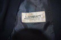 紳士 スーツ Lanspart ネイビー メンズ 96 ABM ウール 日本製_画像3