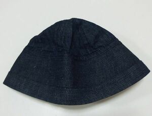 22SS POST O'ALLS OVERALLS ポスト オーバーオールズ 3904-5D POST Sailor Hat 2 5oz. Denim デニム セーラー ハット