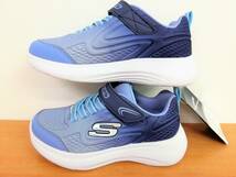 【未使用訳あり】 SKECHERS スケッチャーズ Selectors-Sweet Swirl キッズスニーカー NVPW 左17cm 右18cm 【0045】_画像5