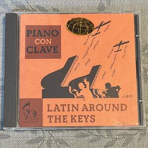 【美品CD】PIANO CON CLAVE / Latin Around the Keys (Onno Krijn, Nico van der Linden, Lucas van Merwijk, Bart Fermie) LUCHO 7709-2