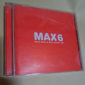 MAX6/best hits in the world '99 CD ディスク良好品　帯付き　ジャミロクワイ、マライアキャリー、エアロスミス、リッキーマーティン