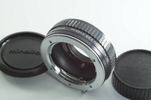 わ007★良品★ MINOLTA ミノルタ for MD MACRO 50mm F3.5 アダプター