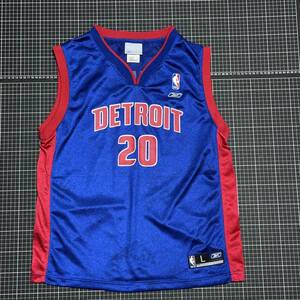 NBA "Детройт Пистонс" Детройт Пистонс униформа 20 баскетбол Барри Барри