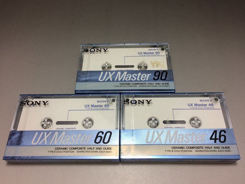 ヤフオク! -「カセットテープ sony ux」(記録媒体) (オーディオ機器)の