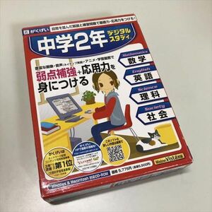 Z7781 ◆がくげい 中学2年生 デジタルスタディ Windows PCソフト