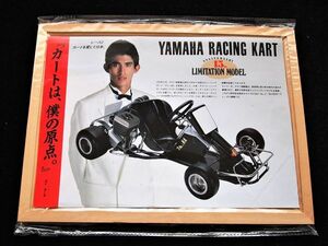 ヤマハ　レーシングカート・１５周年・F1・鈴木亜久里　１９８８年？　希少カタログ・良品・送料込み！