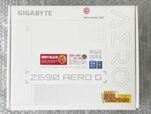 1円スタート GIGABYTE マザーボード Z690 AERO G rev.1.3 ATX Intel Z690 チップセット_画像1