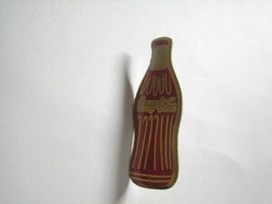 コカ・コーラ　瓶　ビン　赤　　ピンバッジ