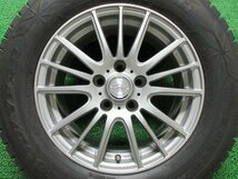 L197【送料無料】215/65R16 超溝高 8.5~9分山 スタッドレス ICENAVI 6 19年製 ホイールセット 4本 激安 アルファード ヴェルファイア 等に_画像7