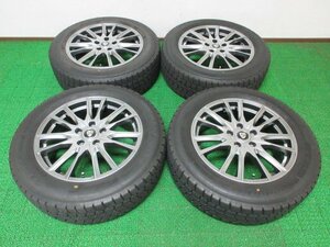 D139【送料無料】215/60R17 超溝高 8.5分山 スタッドレス ICENAVI 7 ♪ 19年製 ホイールセット 4本 激安 エスティマ エリシオン オデッセイ